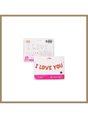 Bezos SVN-105 Balon I Love You 1 Adet 22