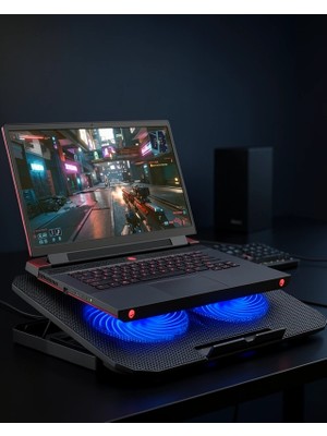 Nemere Laptop Soğutucu Stand Çift Fanlı 17 Inç Uyumlu UCZZZN99BİLGİSAYARFANI-1