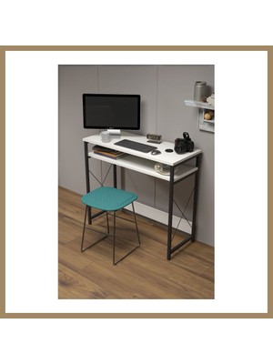 Bezos Çalışma Masası Beyaz 90 cm 22