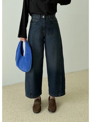 Moda Aksa 545 Yüksek Bel Vintage Chino Jeans
