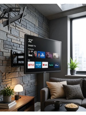 Nemere Döner Eğimli Tv Duvar Askısı 32-55 Inç UCZZZSH3255PLAZMATUTUCU-3