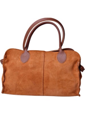 İskarpin Femi 337 Kadın Deri Süet Çanta