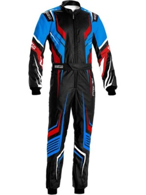Sparco Prime K Karting Tulumu 48 Beden Mavi Fia Onaylı