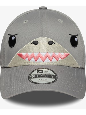 New Era Child Face 9forty Çocuk Gri Şapka (60691153)