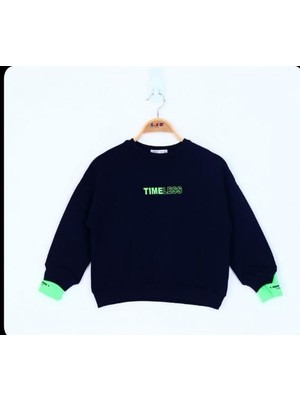 Toontoy Kız Çocuk Timeless Baskılı Sweatshirt