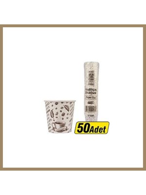 Bezos Kağıt Karton Bardak Küçük 4 Oz 50 Li 22