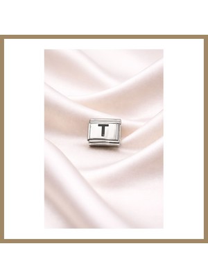 Bezos T Harfli Charm | Paslanmaz Çelik Harf Charm | Kişiye Özel Bileklik Aksesuarı 22
