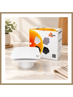 Bezos 100 mm Plastik Banyo Tuvalet Aspiratörü 12W 22
