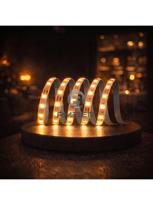Amber LED 5 Metre Amber Renk Şerit LED Metrede 60 Ledli 12V Yüksek Lümen Cata CT-4485