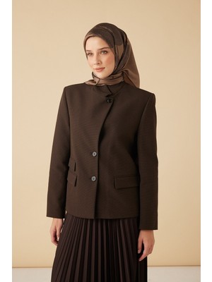 Maisa Ferya Mulberry Twill Ipek Eşarp