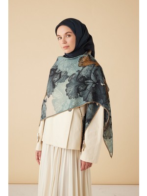 Maisa Ferya Mulberry Twill Ipek Eşarp