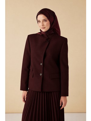 Maisa Ferya Mulberry Twill Ipek Eşarp