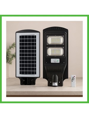 Bezos 200W 6500K Sensörlü Güneş Enerjili Sokak Lambası Arz