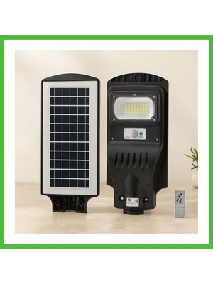 Bezos 100W 6500K Solar Sensörlü Sokak Lambası Arz