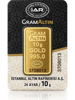Altın Market Kuyumculuk 24 Ayar 10 Gram Külçe Altın