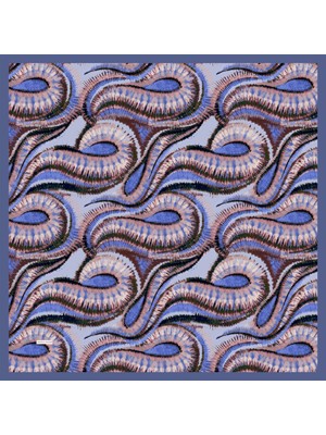 Lavanda-Lavander Batik — Indigo Eşarp