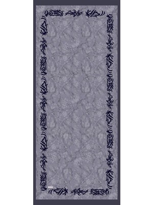 Lavanda-Lavander Tezhib — Antrasit Şal