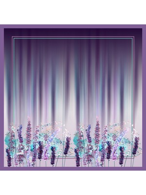 Lavanda-Lavander Lavanda — Mor Eşarp