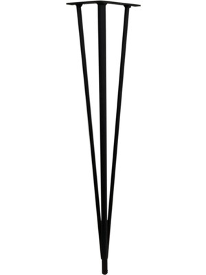 CATEKSSS 71 cm Firkete Mil Ayak Krom - 6’lı Paket