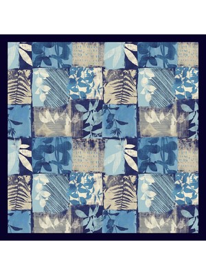Lavanda-Lavander Yaprak — Indigo Bandana