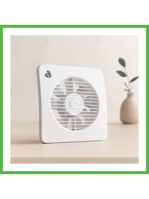 Bezos 150 mm Plastik Banyo Tuvalet Aspiratörü 20W 320 M3/h Arz