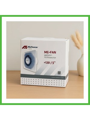 Bezos 120 mm Banyo Tuvalet Havalandırma Aspiratörü 15W 120 M³/h Arz