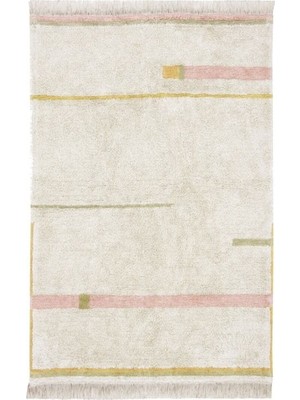 Lorena Canals Halı, Lanes Vintage Nude, x Small