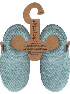 Slipstop Soft Green Junior Bootie