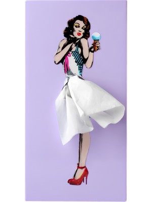 Spextrum Tissue Up Girl Lana Peçetelik Mor