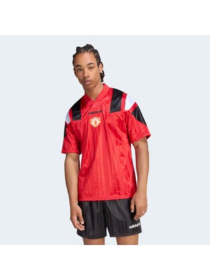 Adidas Manchester United Equipment Jsy Erkek Kırmızı Forma.-