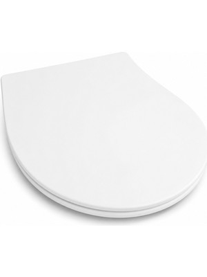 Isvea D10 Klozet Kapağı Slim Duroplast Soft Close Yavaş Kapanan Tak Çıkar Beyaz