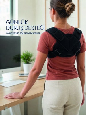 Str Store Klavikula Korsesi Ayarlanabilir Köprücük Kemiği Omuz ve Sırt Destek Bandajı