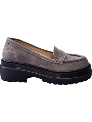 Extrafit Extrafıt Kadın Küçük ve Büyük Numara Kuşaklı Loafer Ayakkabı 6310
