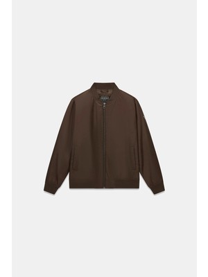 Guess Satin Erkek Bomber Ceket
