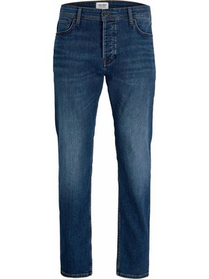 Jack & Jones Mike Erkek Comfort Fit 172 Mavi Erkek Jean Kot PANTOLON-12289829