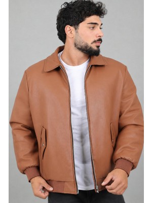 Stil Kombin Cep Detay Dolumlu Içi Kürklü Suni Deri Mont Kmd 897_50533