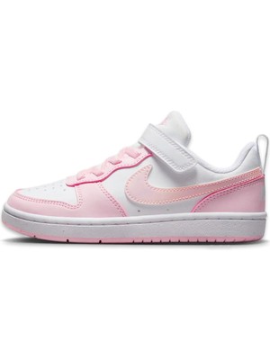 Nike DV5457 Court Borough Low Recraft Pembe Kız Çocuk Spor Ayakkabı