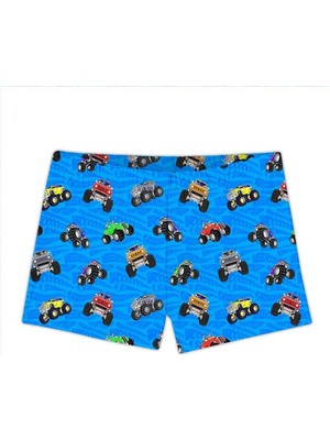 Slipstop SR2331000007 Full Print Trunk Mayo Mavi Erkek Çocuk Şort
