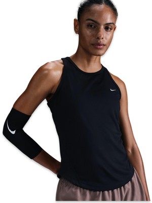Nike HV3809 Nike Tempo Dri-Fit Running Tank Top Siyah Kadın Atlet