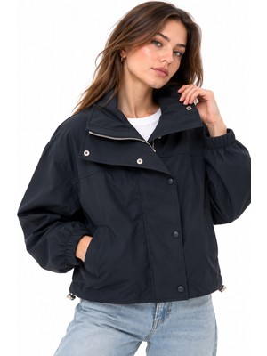 Wise Kadın Oversize Mevsimlik Trençkot  6026