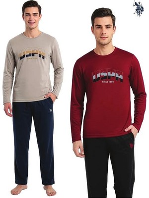 Kly U.s Polo 19087 Erkek Pijama Takım