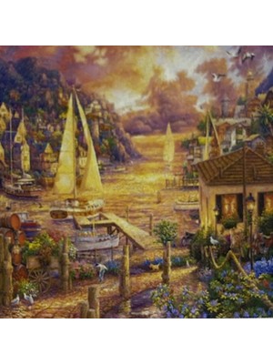 Gy Atelier 5d Yapışan Boncuk Mozaik Tablo 30 * 40 cm L17