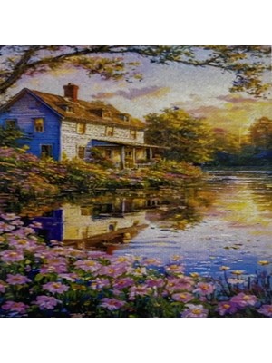 Gy Atelier 5d Yapışan Boncuk Mozaik Tablo 40 * 50 cm S34