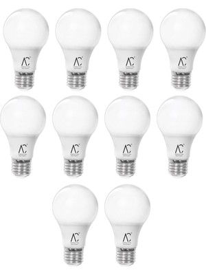 Gy Atelier 15W LED Ampul 6500K (Beyaz Işık) 10 Adet