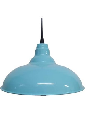 Gy Atelier Rsylight Retro Metal Sarkıt Avize Rustik Tekli Sarkıt Açık Mavi Mavi RT8010210