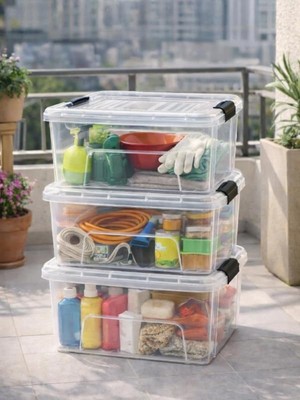 Gy Atelier 3 Adet 30 Litre Saklama Kutu