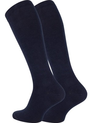 Gy Atelier Uçuş &amp; Seyahat Çorabı – Unisex Diz Altı Kompresyon Çorabı – Varis ve Dolaşım Desteği – Tekli – 35-38/39-42/43-46