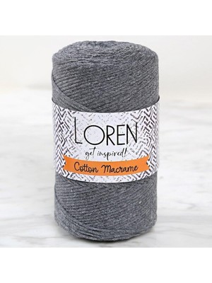 Gy Atelier Loren Cotton Macrame Gri - R081-34358