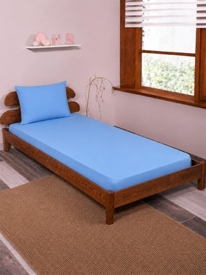 Gy Atelier Tek Kişilik Lastikli Fitted Çarşaf Seti 100 x 200 + 1 Adet Yastık Kılıfı