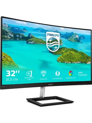 Tr 325E1C 31,5 Va 75Hz 4ms Freesync Quad 2k Hdmı+Dp Full Hd LCD Curved Gaming Monitör
